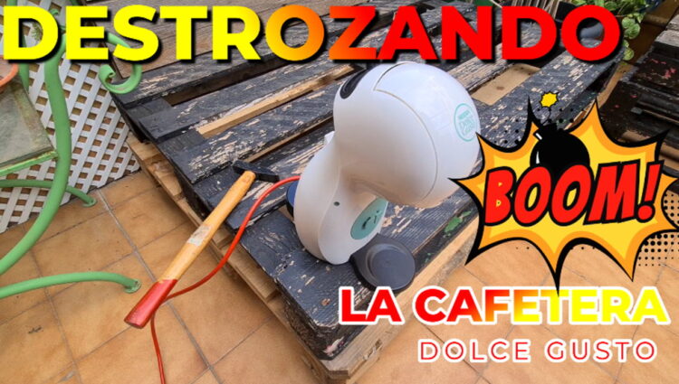 Destrozando una cafetera dolce Gusto ya no tomo más café en cápsula después de abrirla