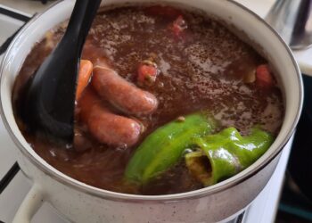 Receta de las lentejas con arroz de la abuela riquísima