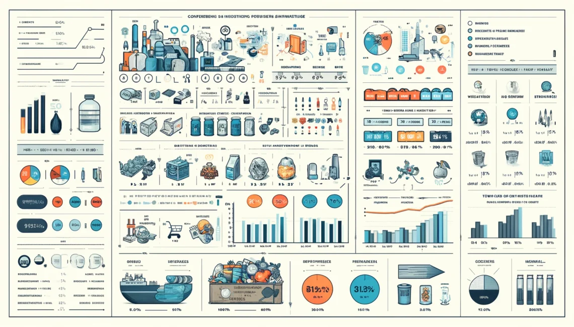 Coeficientes y porcentajes de desperdicios y mermas